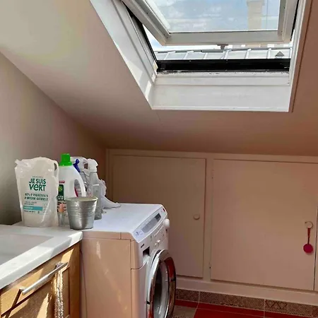 Large, Quiet, Familial Floor Duplex Apartment Paris